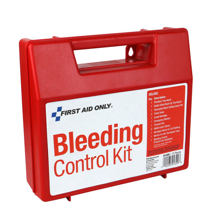 First Aid Only Bleeding Control Wall Station Deluxe Kit