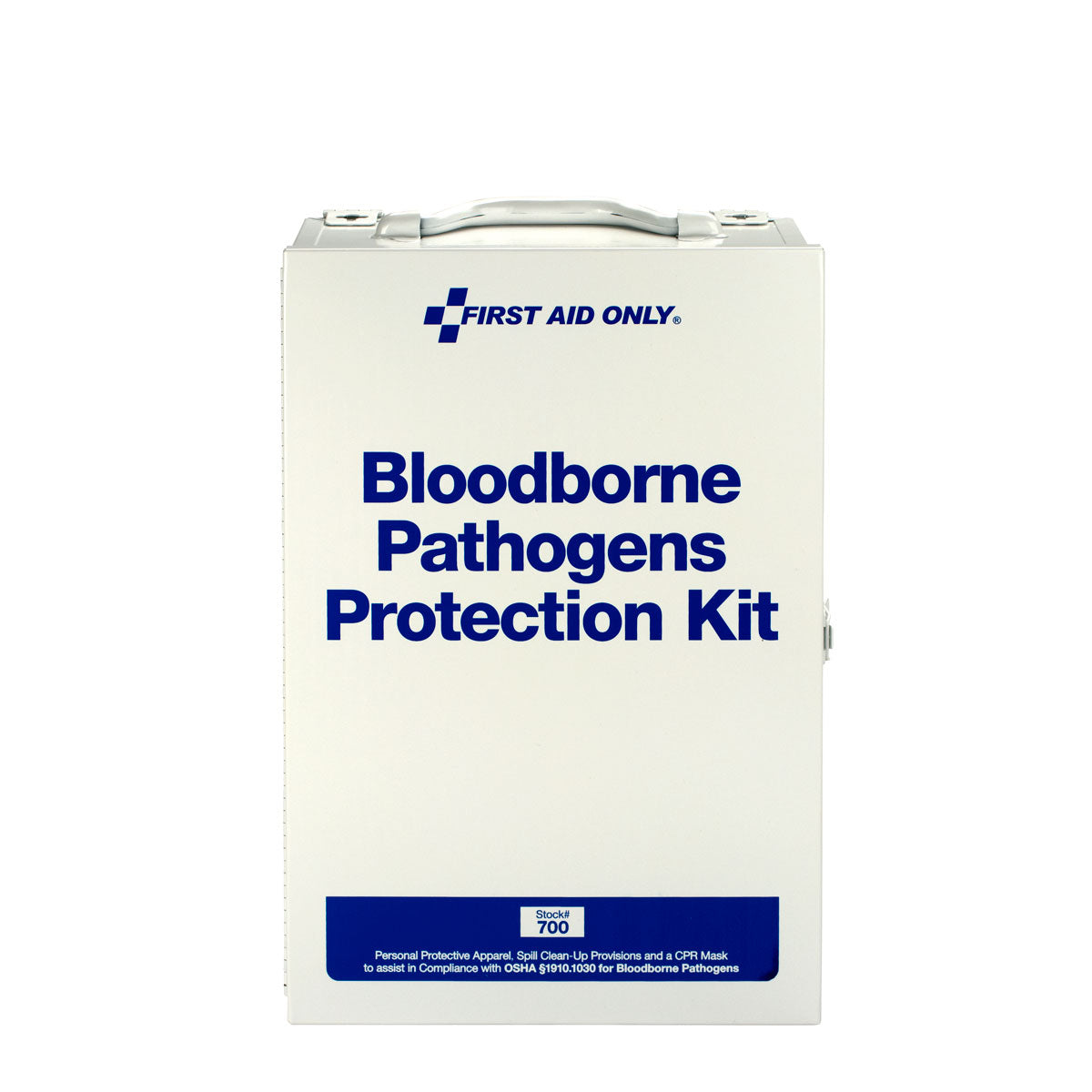 First Aid Only Bloodborne Pathogen (BBP) Spill Clean-up Cabinet