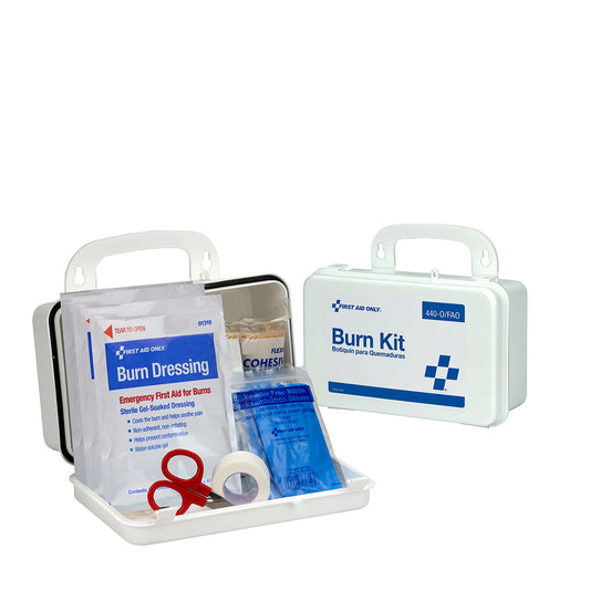 First Aid Only Burn Care Kit Plastic Case