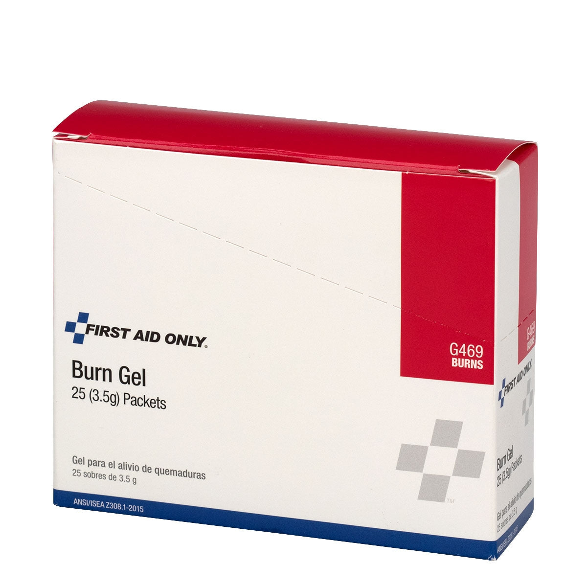 First Aid Only Burn Gel 25 Per Box