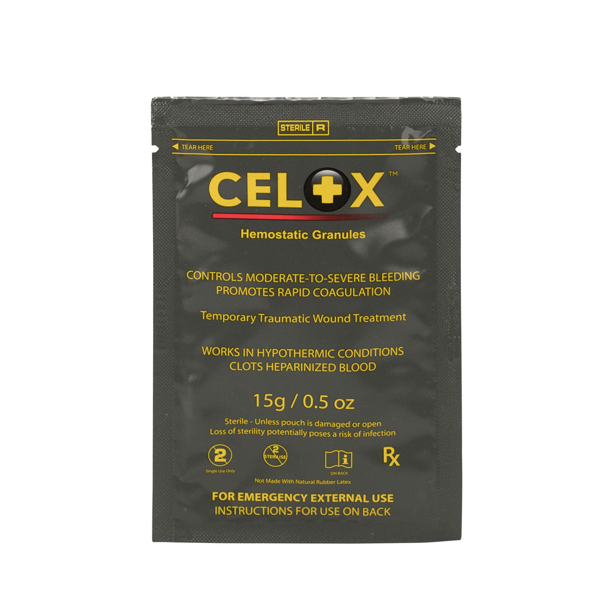 First Aid Only Celox Blood Clotting Agent 15g Granules Pack