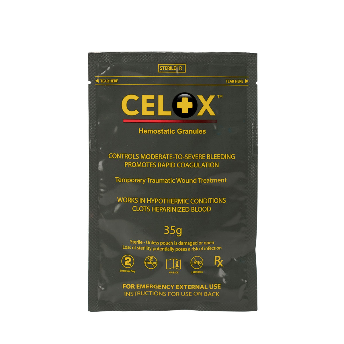 First Aid Only Celox Blood Clotting Agent 35g Granules Pack