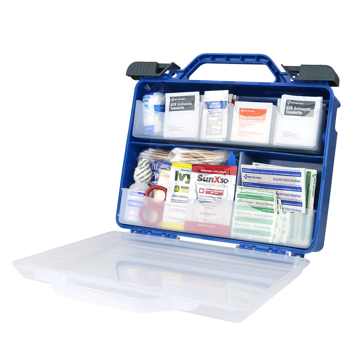 Clear Cover Intermediate First Aid Kit 322 pieces – firstaidonly
