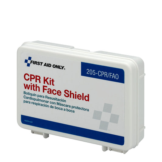 First Aid Only CPR Kit Single Use Plastic Case