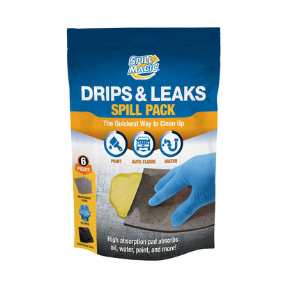 First Aid Only Drips & Leaks Spill Pack