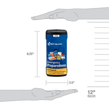 First Aid Only Emergency Preparedness Grab-and-Go Pod