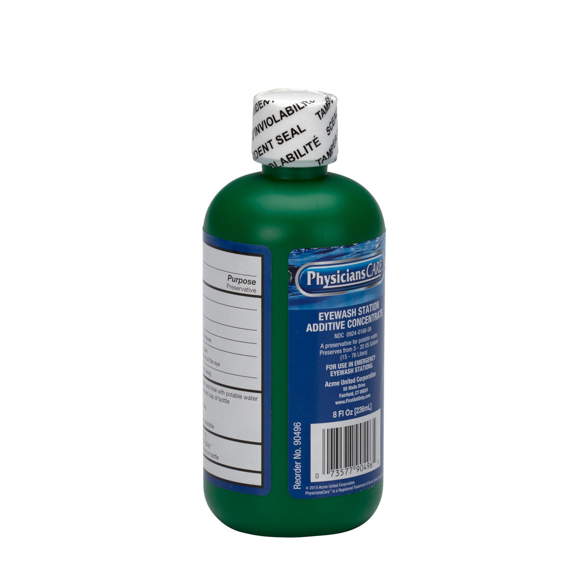 First Aid Only Eyewash Additive 8 oz. Bottle