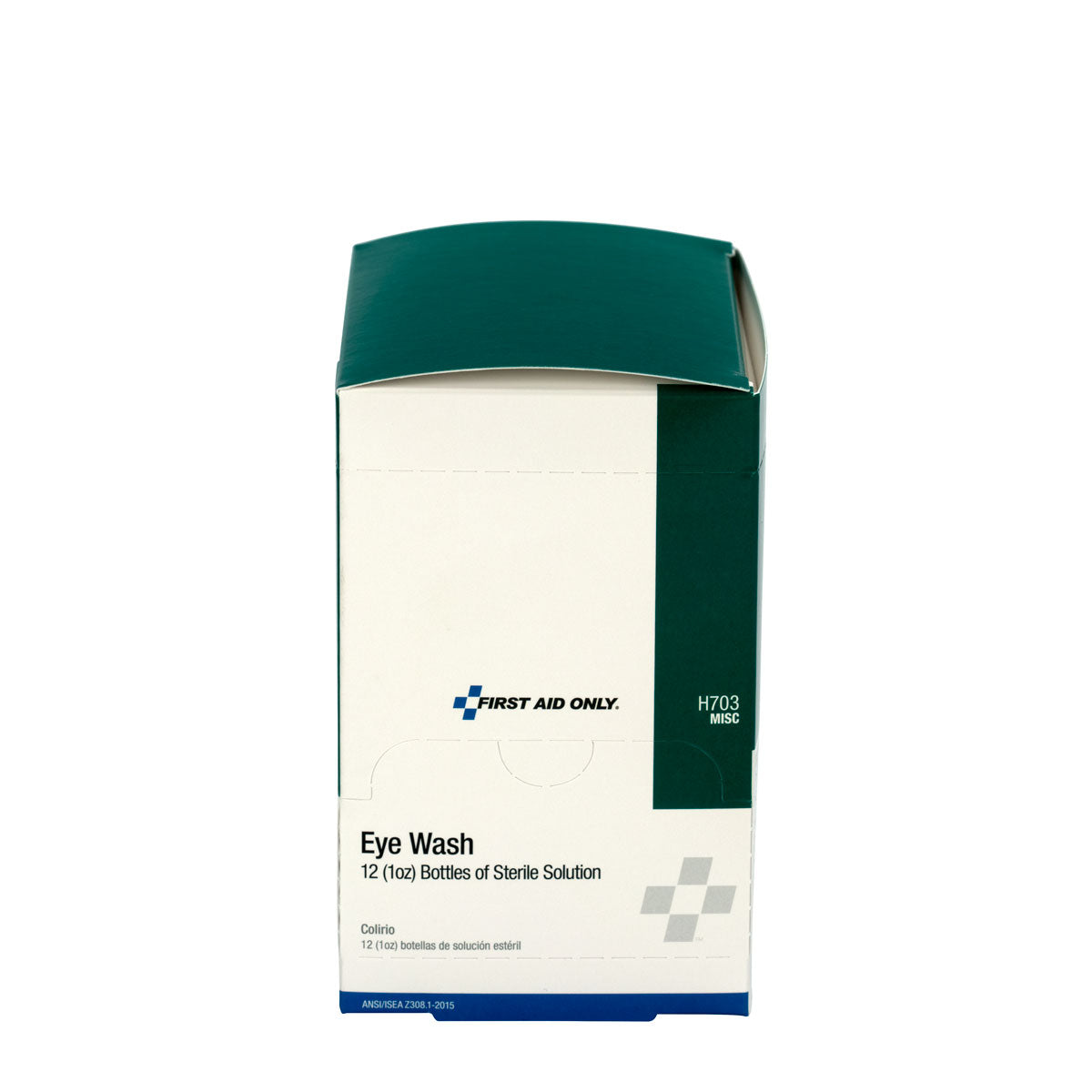 Eyewash Bottle Screw Cap 1 oz. 12 Per Box - First Aid – firstaidonly