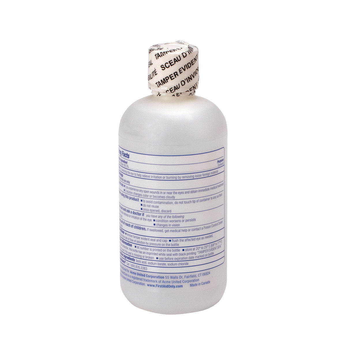 Eyewash Bottle Screw Cap 8 oz. - First Aid Only – firstaidonly