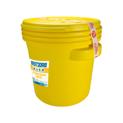 First Aid Only FASTZORB 20 Gallon Hazmat Spill Kit