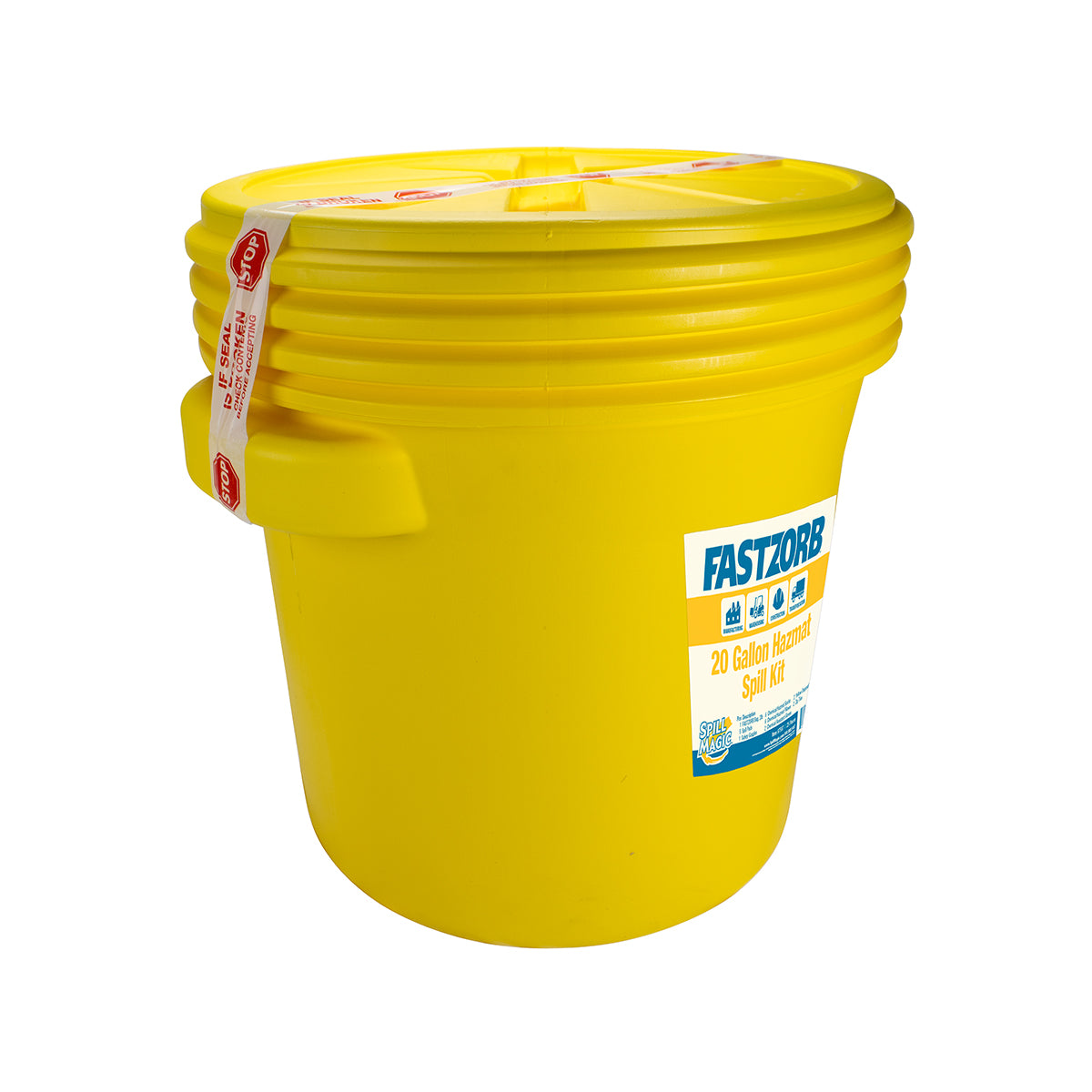 First Aid Only FASTZORB 20 Gallon Hazmat Spill Kit