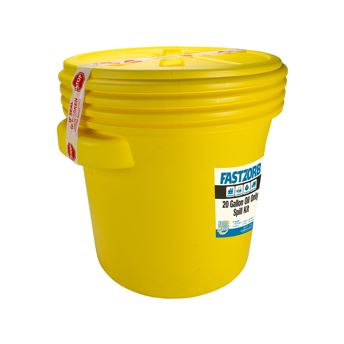 First Aid Only FASTZORB 20 Gallon Oil-Only Spill Kit