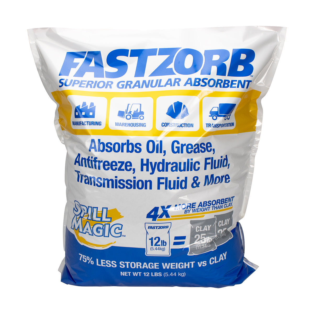 First Aid Only FASTZORB™ Superior Granular Absorbent 12 lbs Bag