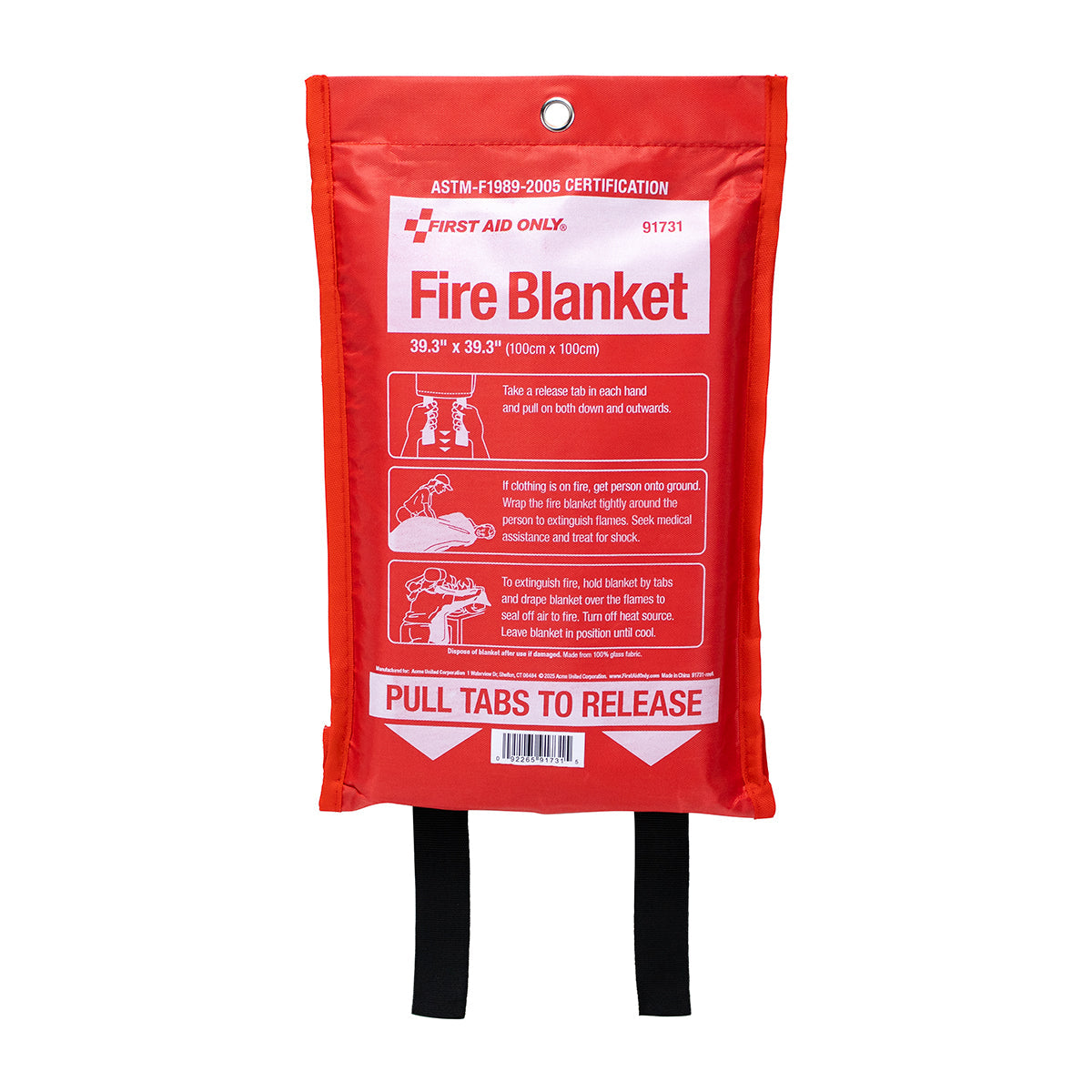 First Aid Only Fire Blanket 39.3’’ x