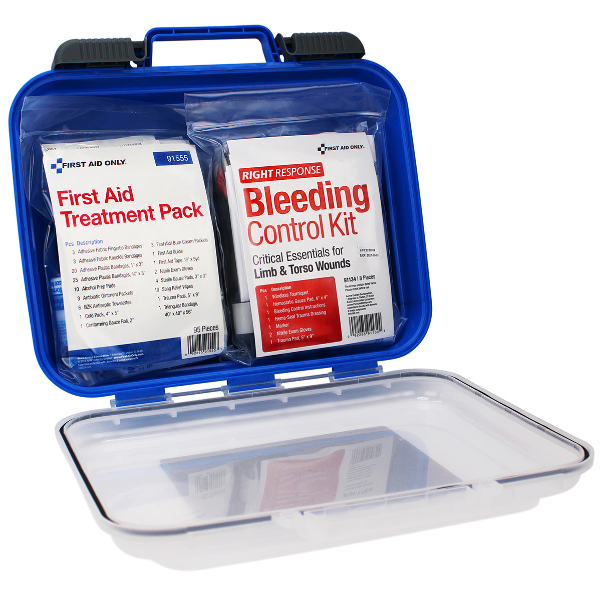 First Aid Only & Bleeding Control Kit