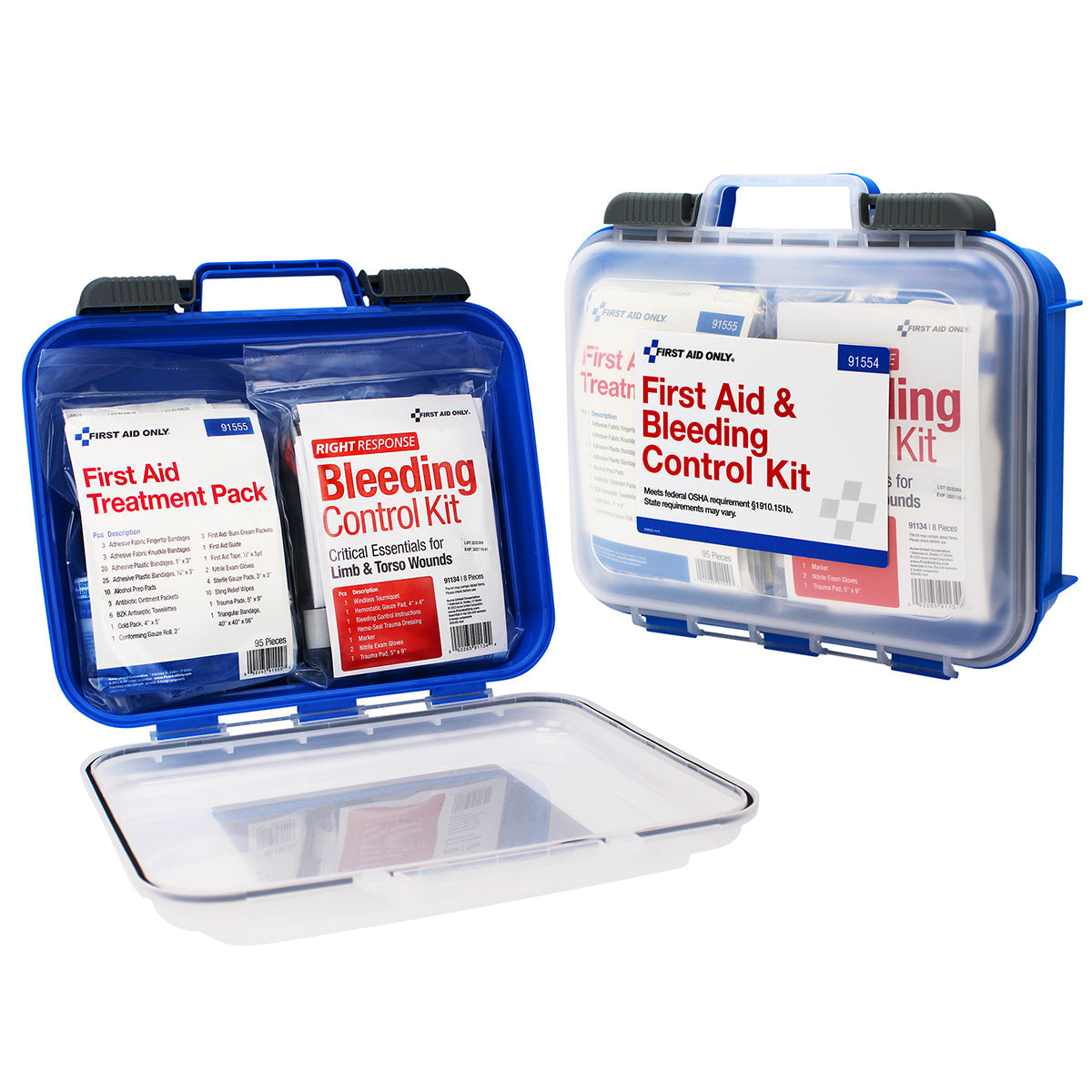 First Aid Only & Bleeding Control Kit