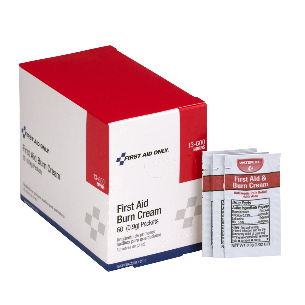 First Aid Only Burn Cream 60 per Box