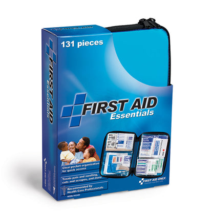 First Aid Only Kit 130 Piece Fabric Case