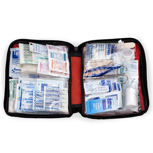 First Aid Only Kit 186 Piece Fabric Case