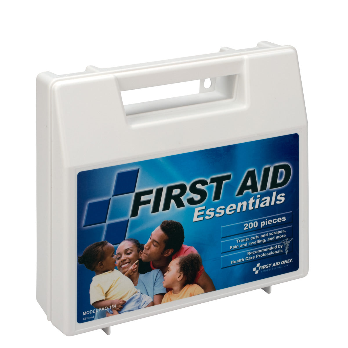 First Aid Only Kit 199 Piece Plastic Case