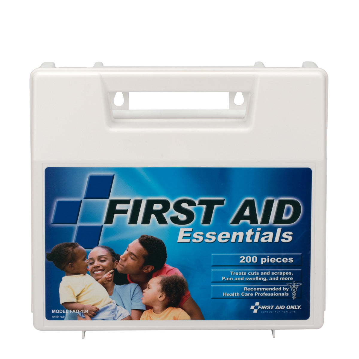 First Aid Only Kit 199 Piece Plastic Case