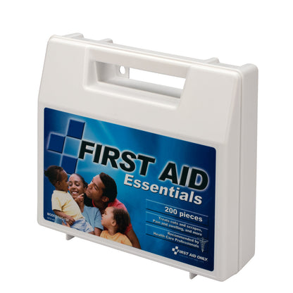 First Aid Only Kit 199 Piece Plastic Case