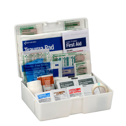 First Aid Only Kit 80 Piece Plastic Case