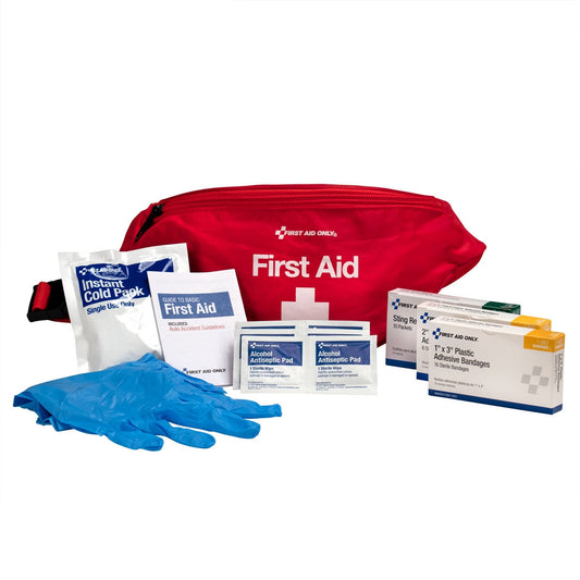 First Aid Only Kit Fanny Pack Fabric Case