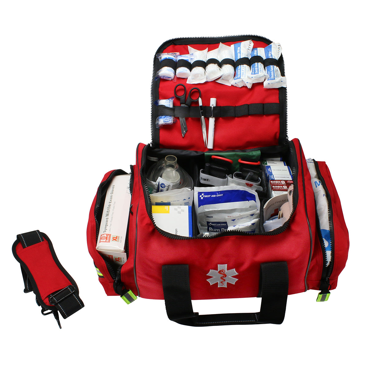 First Aid Bag Modular First Responder Bag Standard plus Bleed Control & – firstaidonly