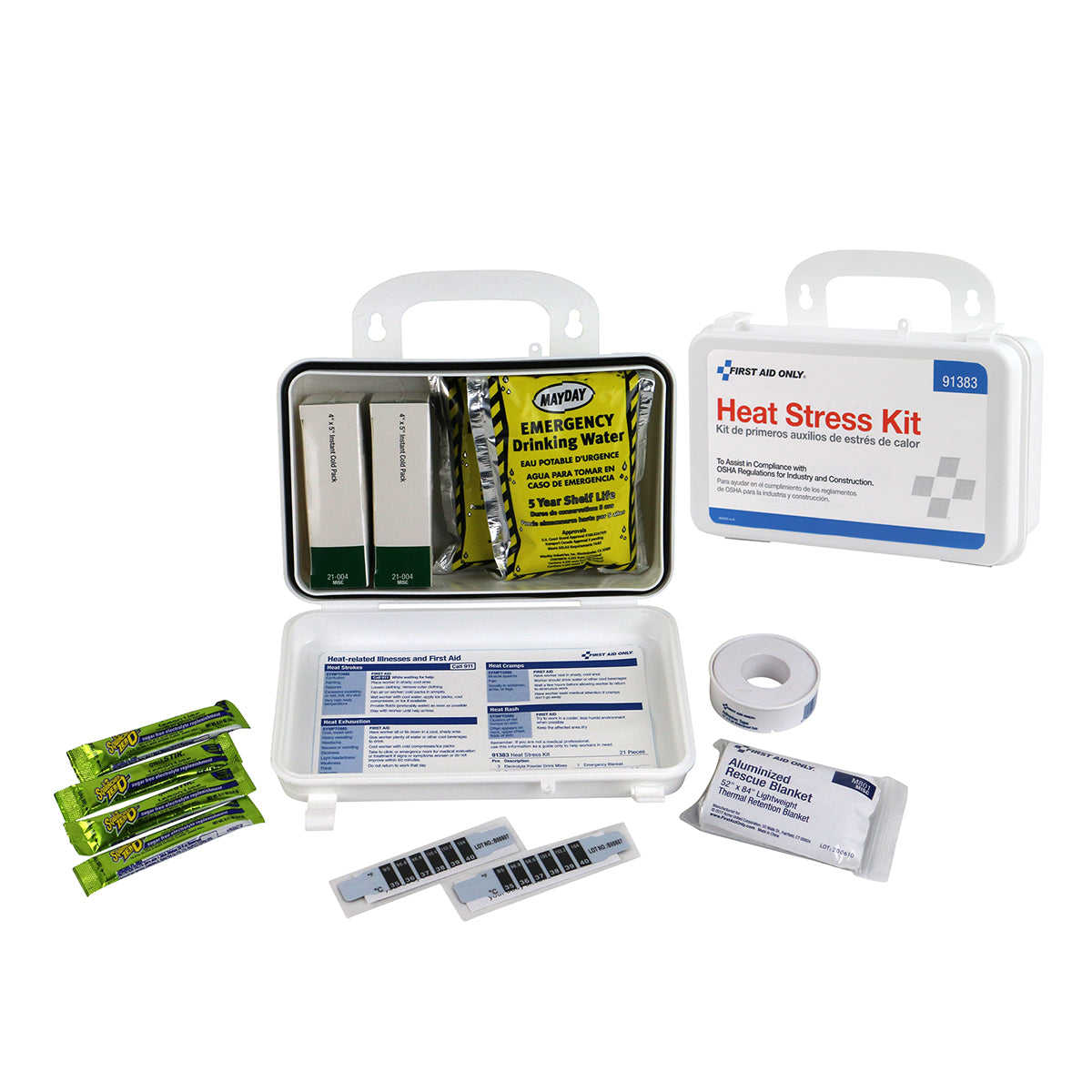 Heat Stress Kit - Medium - First Aid Only – firstaidonly