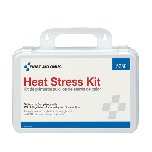 First Aid Only Heat Stress Kit Plastic Case