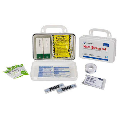 First Aid Only Heat Stress Kit with Solid.H Instant Electrolytes Medium