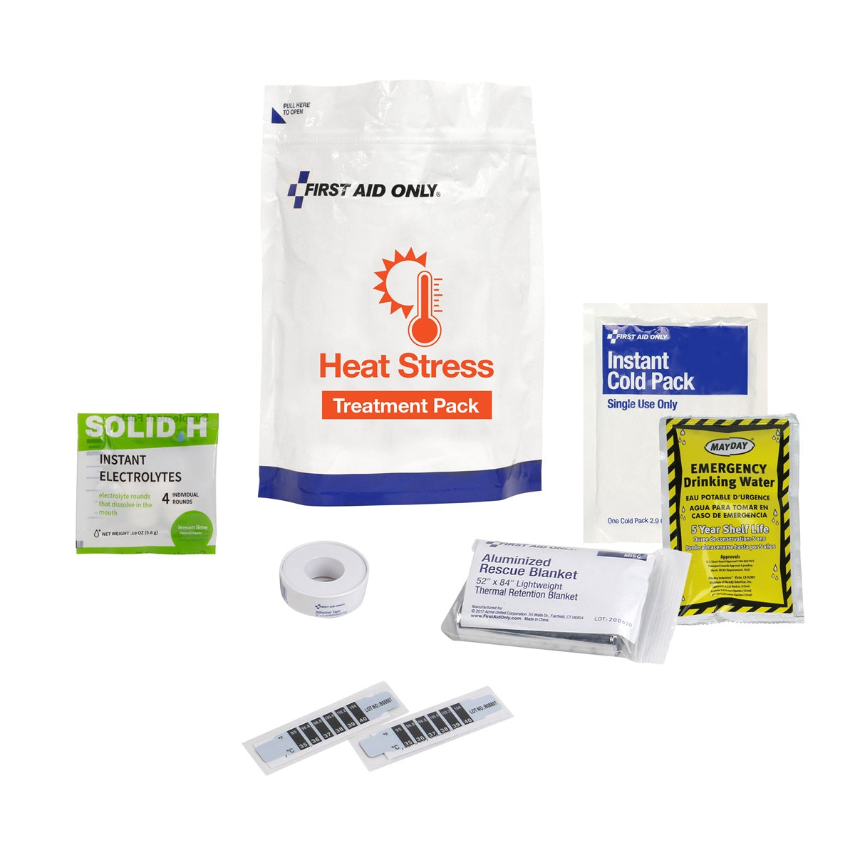 First Aid Only Heat Stress Treatment Pack