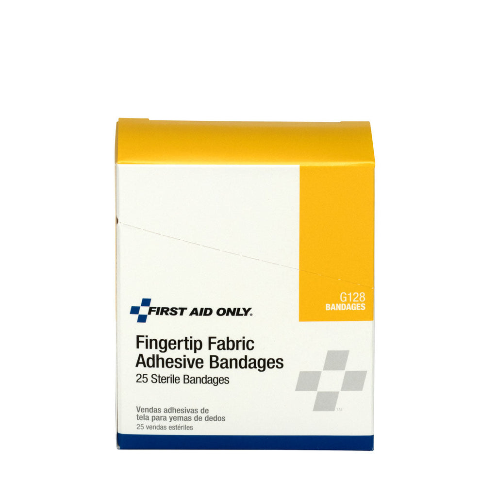 Heavy Woven Fingertip Bandages 25 Per Box - First Aid – firstaidonly