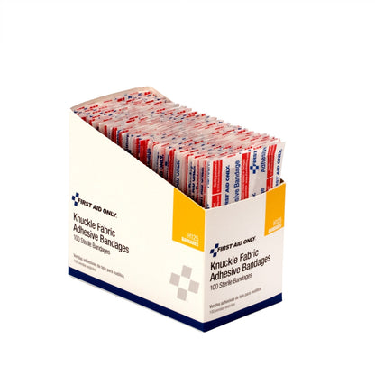 First Aid Only Heavy Woven Knuckle Bandages 100 Per box