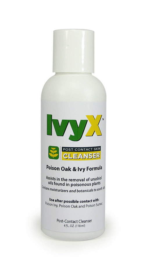 First Aid Only IvyX Post-Contact Cleanser 4 oz. Bottle Case of 12