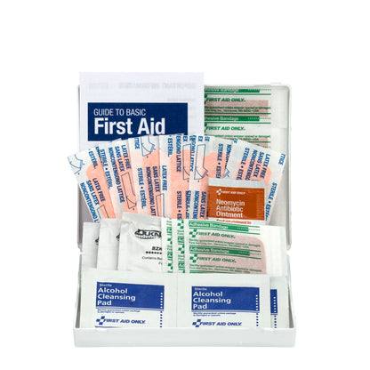 First Aid Only Kids Kit 28 Piece Plastic Case