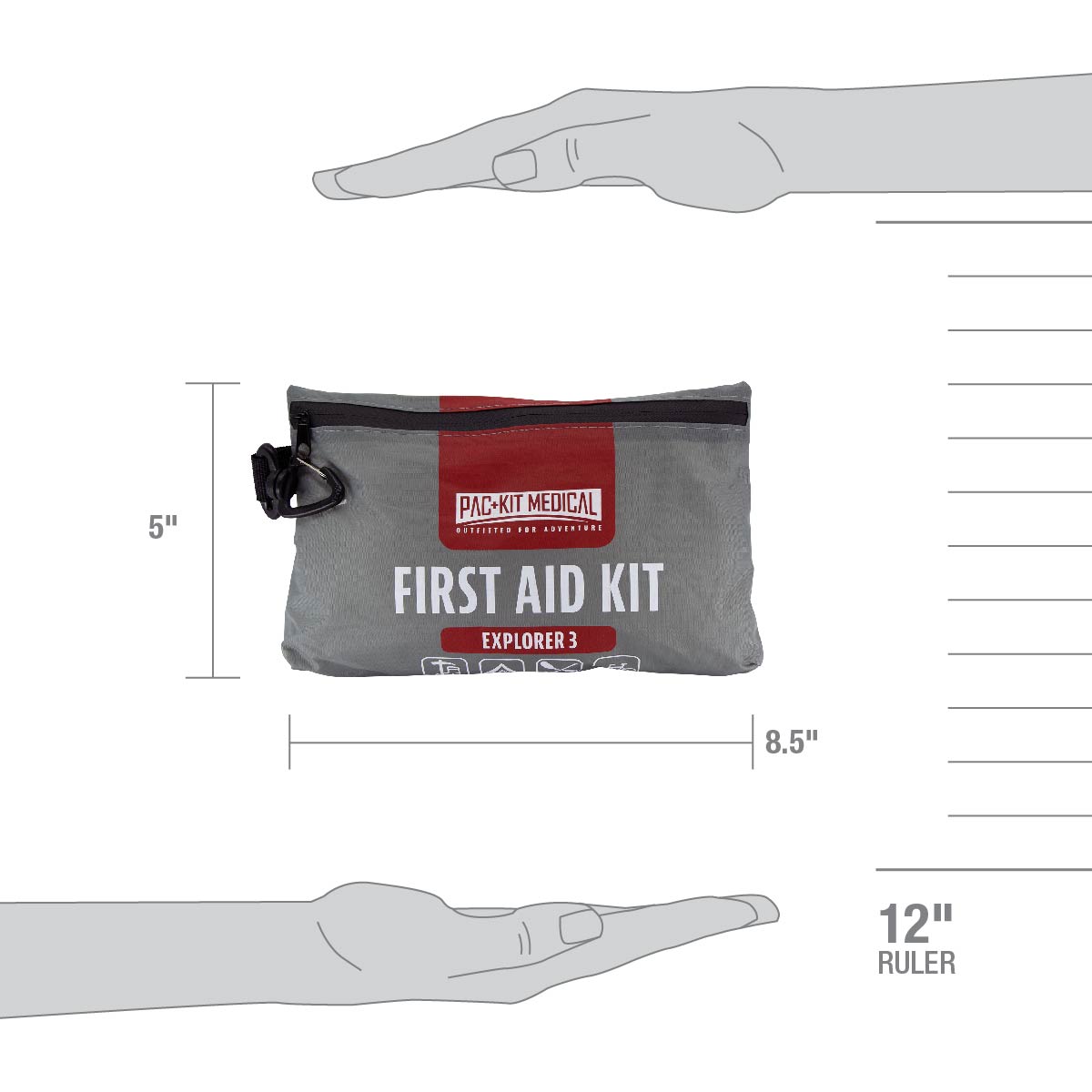First Aid Only Large Explorer Watertight Kit 103 Pieces