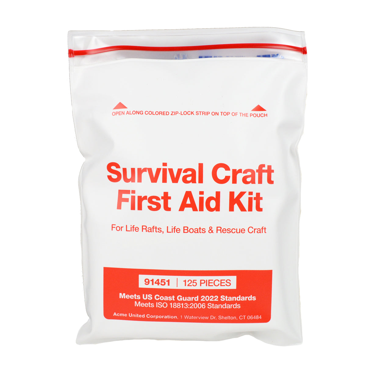 First Aid Only Life Raft & Boat Survival Craft Kit