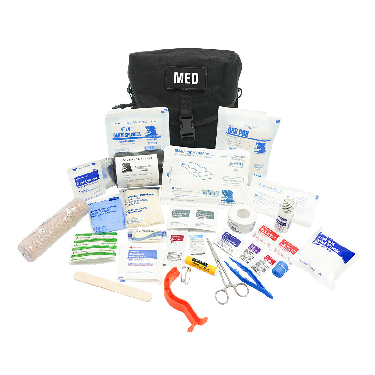 M-3 Medic First Aid Tri-Fold Bag - Olive Drab - First – firstaidonly