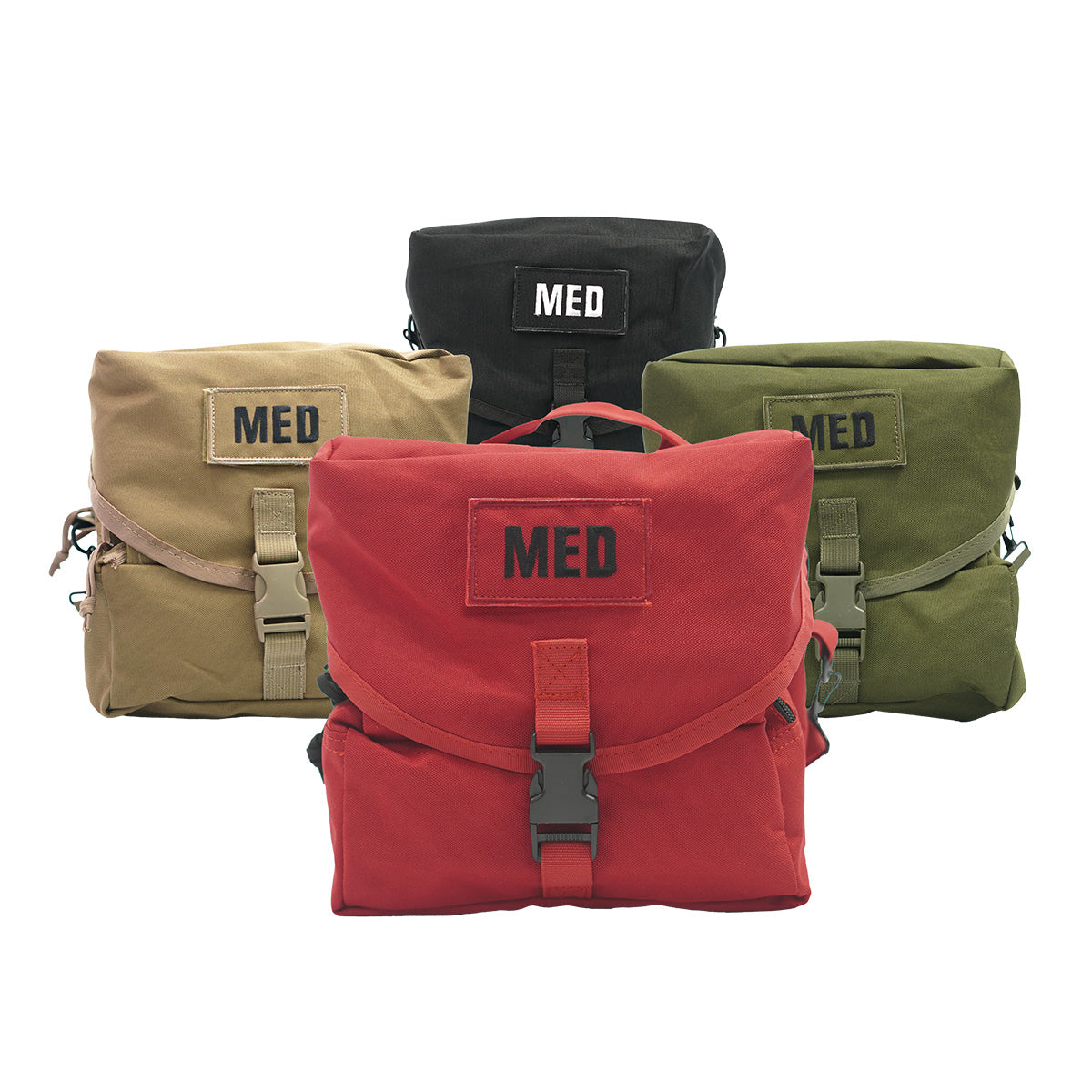 M-3 Medic First Aid Tri-Fold Bag - Olive Drab - First – firstaidonly