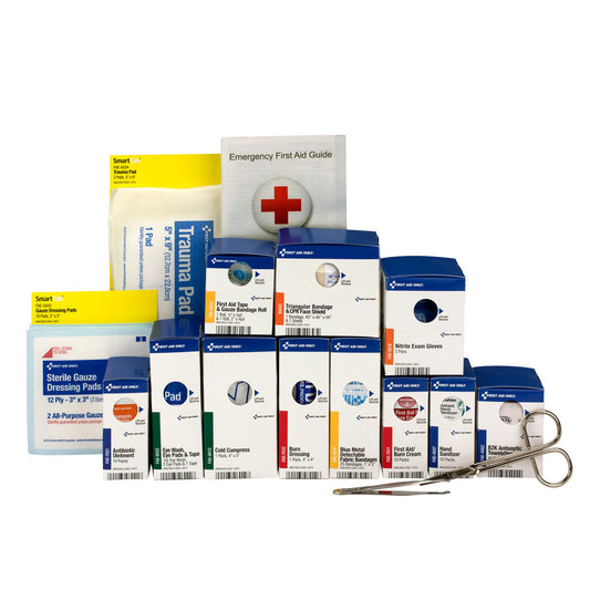 First Aid Only Medium Metal SmartCompliance Food Service Refill Pack ANSI A Compliant.