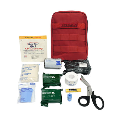 First Aid Only Military IFAK Advanced Kit - Red