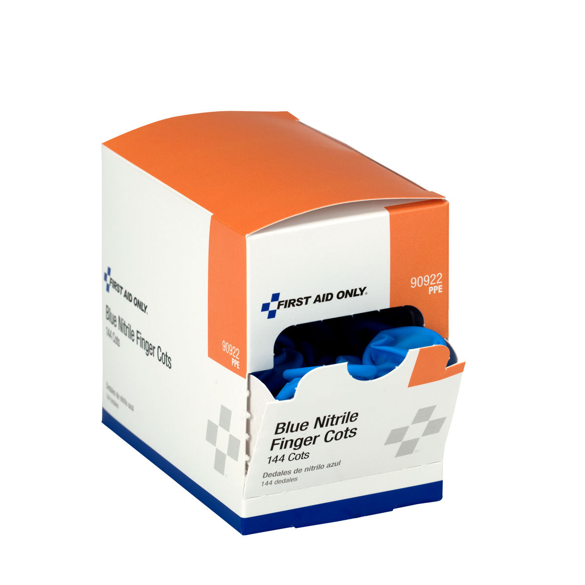 First Aid Only Nitrile Finger Cots 144 per Box