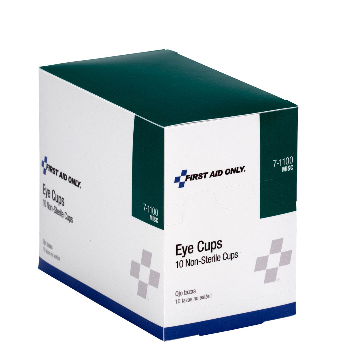 Non-Sterile Eye Cups 10 Per Box - First Aid Only – firstaidonly