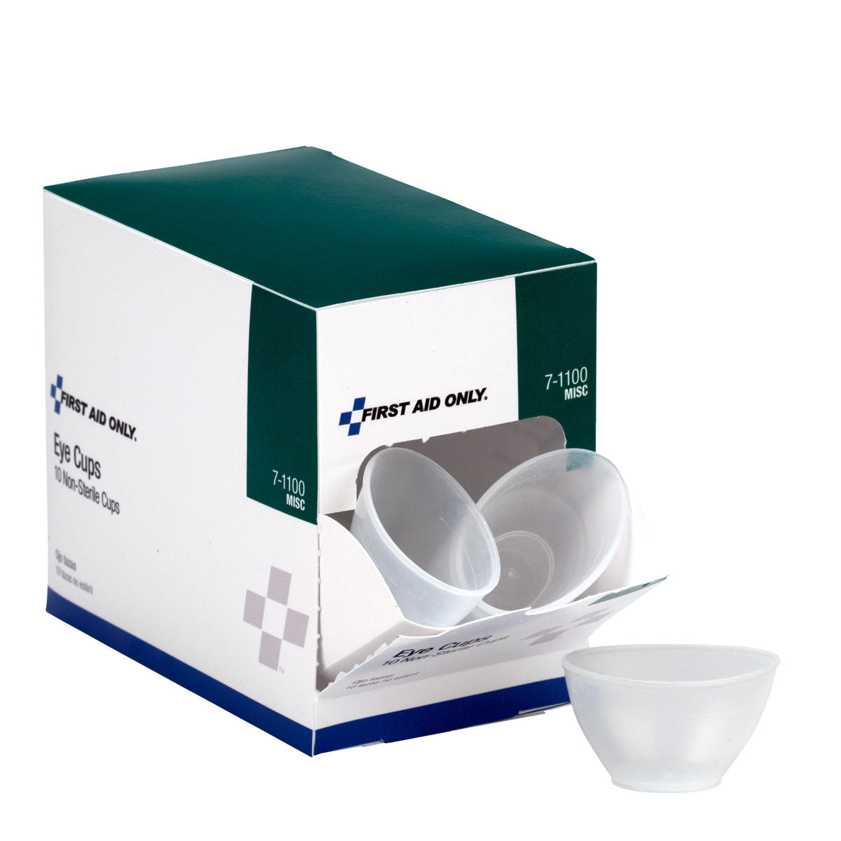Non-Sterile Eye Cups 10 Per Box - First Aid Only – firstaidonly