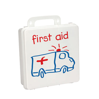 First Aid Only Pediatric 25 Person Kit Plastic Case