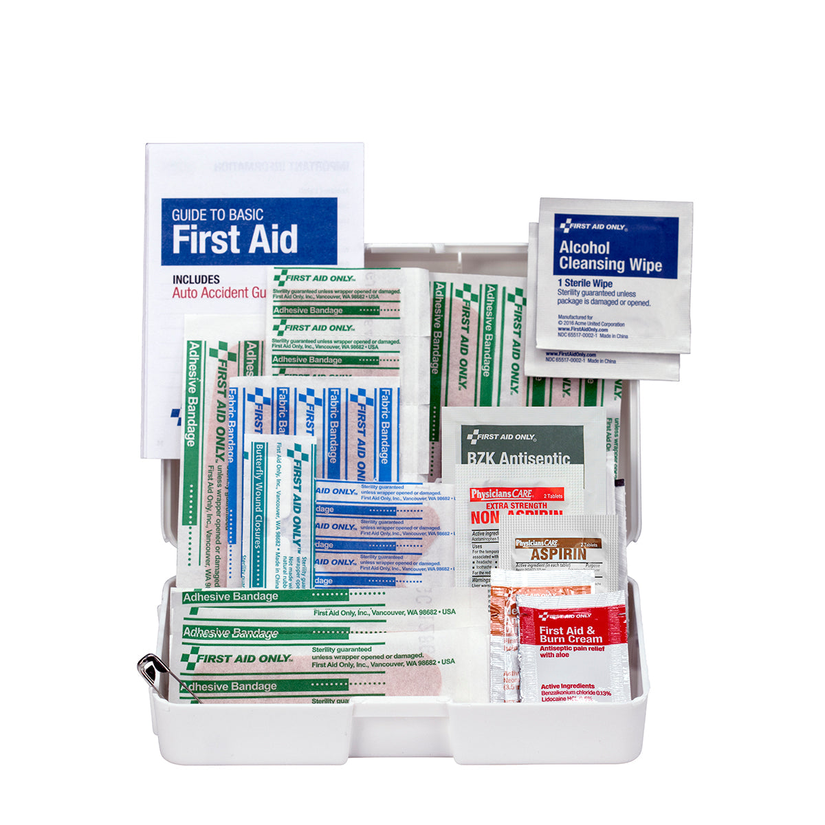 clinician's brief Vol. 1-3 セット Personal First Aid Kit 47 Piece Plastic Case - First – firstaidonly
