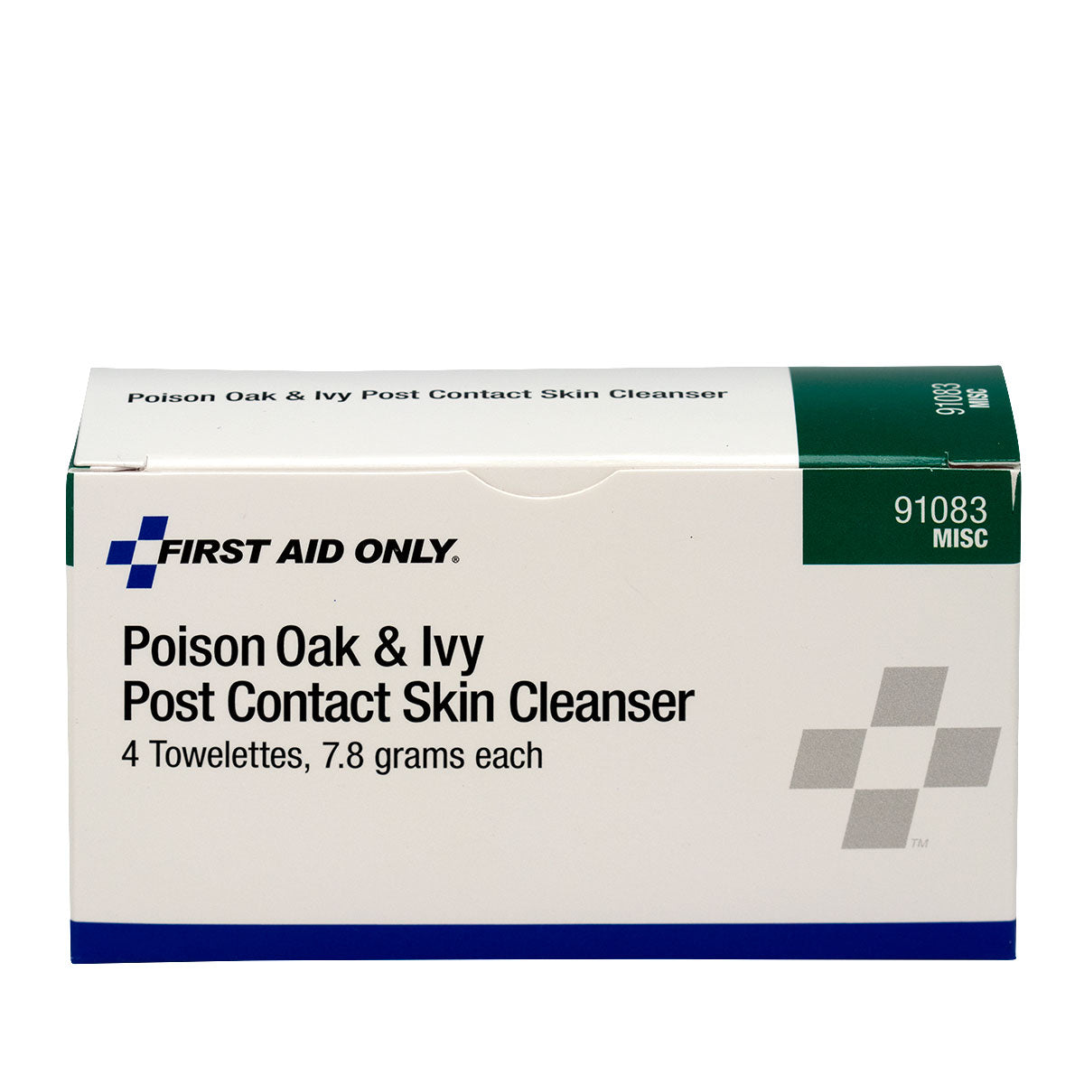 First Aid Only Poison Oak & Ivy Post-Contact Cleanser Towelettes 4ct