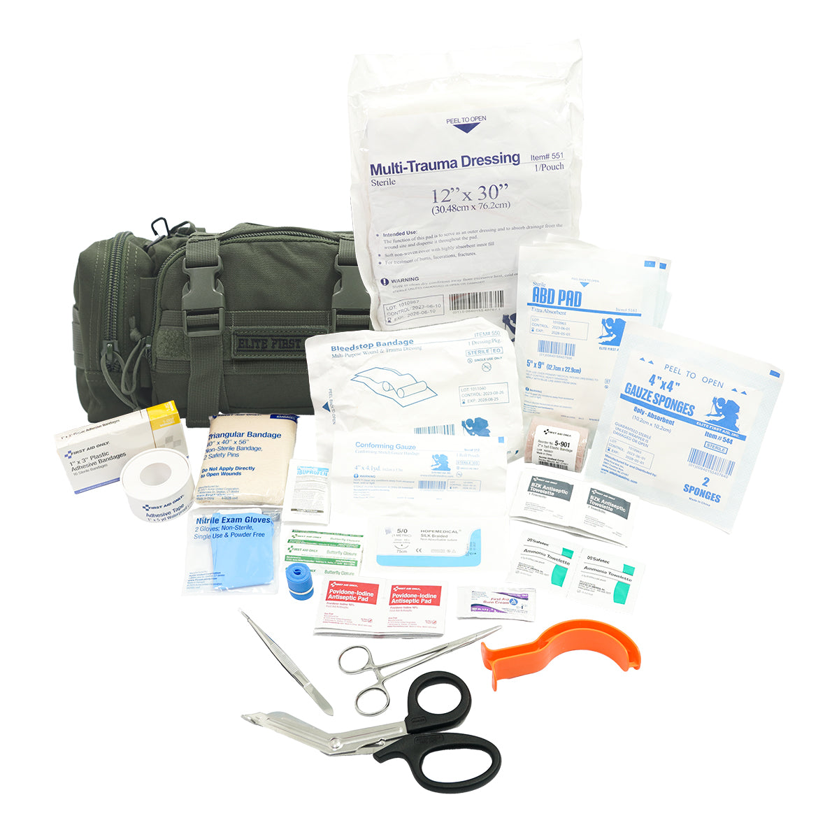 First Aid Only Rapid Response Bag Olive Drab